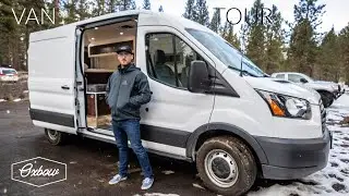 VAN TOUR | Professionally Converted Ford Transit 250 Ready for Adventure