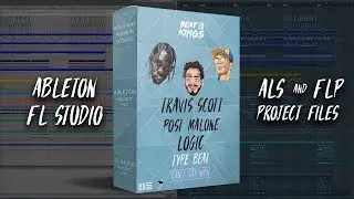 Travis Scott and Post Malone ft. Logic Type Beat - Can't Say WOW - Ableton & FL Studio flp & als