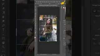 How to crop a image in adobe photoshop #trendingreels #photoshop #reels