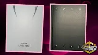 Unboxing of Blackpink Born Pink Album Color Gray Edition