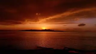 Stunning Sunset Over Utahs Great Salt Lake