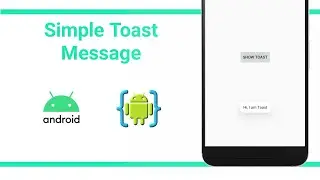 How to Create Toast Message - Tutorial on AIDE or Android Studio Using java | Codser Codroid