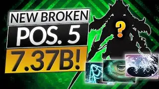 NEW BROKEN POSITION 5 Rising in the META - Dota 2 Naga Siren Support 7.37b Guide