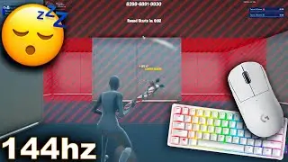 ASMR Chill🤩 Piece Control 1v1🏆Satisfying Keyboard Fortnite