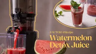 🍉 Cool Down with This Watermelon Mint Detox Juice 🌿