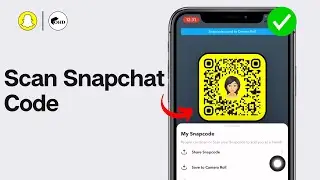 How To Scan Snapchat Code | Scan Snapchat Snapcodes (2024)