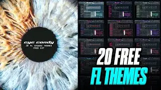 20 FREE FL STUDIO THEMES!  + How To Make FL 2024 Look + Work Better!