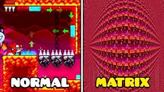 DASH but MATRIX VERSION | GEOMETRY DASH 2.2