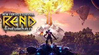 NEW FANTASY SURVIVAL GAME! TAMING EPIC CREATURES AND BUILD STRONGHOLDS! Rend Gameplay E1