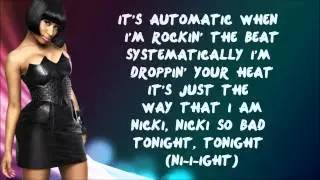 Nicki Minaj - Automatic Lyrics Video