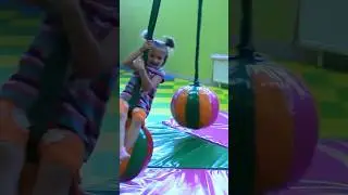 Little Yaroslava In The Children’s Playground #indoorgames #indoorplayground #playground #youtube