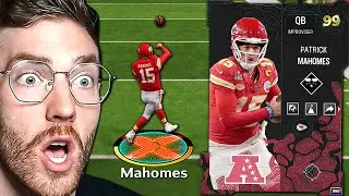 Using 99 Overall Patrick Mahomes!