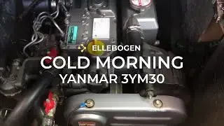 ELLEBOGEN -  Yanmar 3YM30 with NEW ENGINE MOUNTS