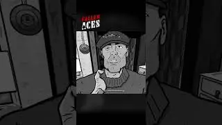 goons in the kitchen | Fallen Aces | noir filter | #indiegame #animation #gameplay