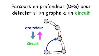 Utiliser le parcours en profondeur (DFS) pour détecter si un graphe orienté a un circuit