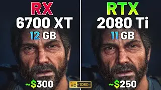 RX 6700 XT vs RTX 2080 Ti - Test in 12 Games in 2024