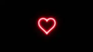 Neon Effect Heart