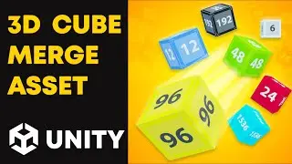 3D Cube Merge : Unity Game Asset