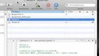 Objective C Programming Tutorial - 23 - Seperating Files