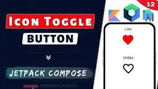 Icon Toggle Button in Android using Jetpack Compose | Jetpack Compose Tutorial Hindi #12