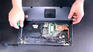 HP Compaq 6715s - Disassembly and cleaning