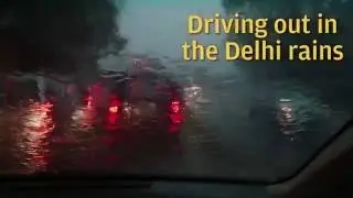 Waterlogging, traffic nightmare: What its like to drive in Delhi rains