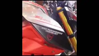Modifikasi Yamaha Xabre menggunakan produk-produk dari TDR racing