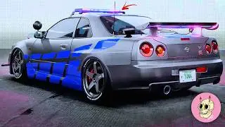 Brian Spilner’s R34 Cop Car Build?! - Need for Speed Unbound