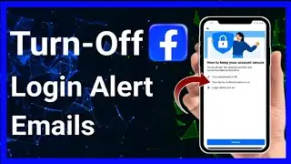 How To Turn Off Facebook login Alerts Email Notifications (Step-By-Step) | Stark Nace Guide