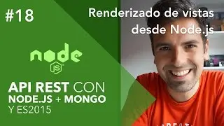 Cómo renderizar vistas en Node.js | Curso NodeJS y MongoDB #18