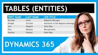 Create a Table in Dynamics 365/Power Apps for a Model-Driven App | Dynamics 365 for Beginners