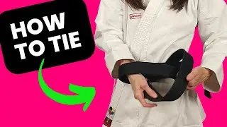 How To Tie Your Karate Belt (Obi)