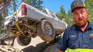 Oh Man... This is A Bad Idea! Rubicon Trail Rescue