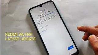 Redmi 9A (M2006C3LI) FRP Bypass MIUI 12 Easy Method