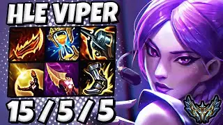 Kaisa vs Jhin ADC [ HLE Viper ] Rank #1 Korea Challenger 14.16 ✅