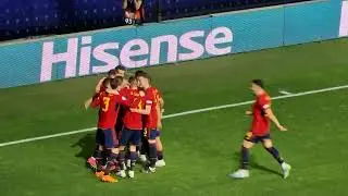 Abel Ruiz scoring the quickest goal in U21 EURO finals history(20 seconds)⚽ Spain U21 vs Croatia U21