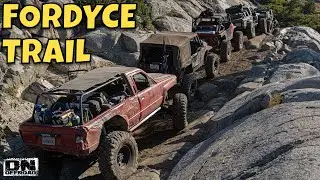 Fordyce Trail Winch Hills 1 thru 5! Some of the Toughest Rock Crawling in Cali.