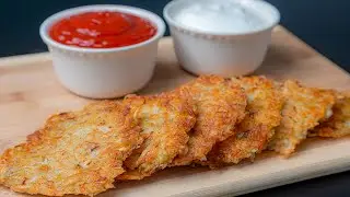 HOMEMADE HASH BROWNS RECIPE – Super Crunchy & Easy Making hash browns