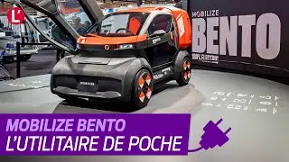 Mobilize Bento (2024). L'utilitaire électrique idéal pour la ville