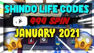 ALL *NEW* SHINDO LIFE CODES JANUARY 2021!