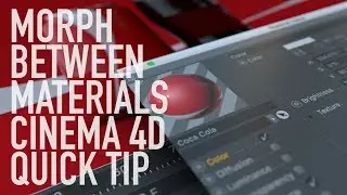 Cinema 4D tutorial - Morph between textures