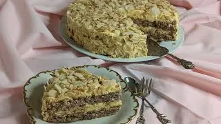 Шведский миндальный торт/ Без муки/ Без глютена/ Swedish almond cake / without flour/ without gluten