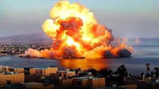 U.S. B-2 First Strike - Houthi Base Wiped Off the Map