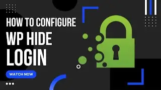 How To Install And Configure WPS Hide Login Wordpres Plugin | 2022