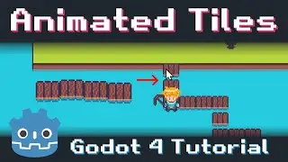 Animated Tiles Setup ~ Floating Raft - Godot 4 Resource Gathering Tutorial