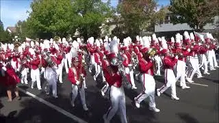 The Golden Valley Cardinal Regime at the 2023 Franklin Invitational Band Review