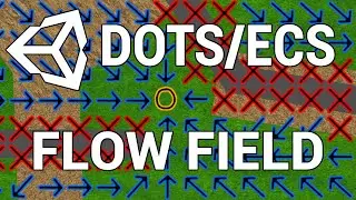 My Flow Field Pathfinding with Unity DOTS/ECS