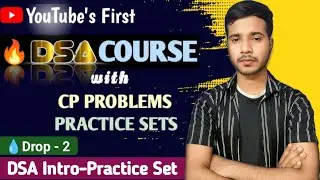 Data Structures and Algorithms | Practice set on DS | Practice set on Algo | Drop-2