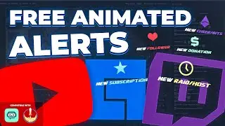 [FREE] Animated Stream Alerts! Free Download!