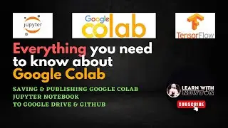 10 - Saving Colab Jupyter Notebook to Google Drive & GitHub | The Ultimate Guide to Google Colab